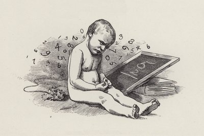 Ilustração para The Water-Babies de Charles Kingsley (gravura) de Edward Linley (after) Sambourne