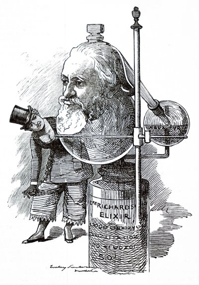 Benjamin Ward Richardson. de Edward Linley Sambourne