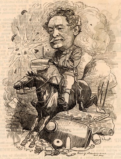 William Howard Russell (1821-1907) de Edward Linley Sambourne