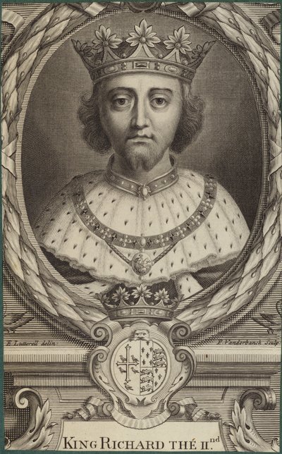 Retrato do rei Ricardo II da Inglaterra de Edward Lutterell