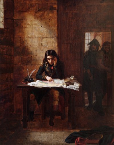 Napoleão na Prisão de Nice em 1794 de Edward Matthew Ward