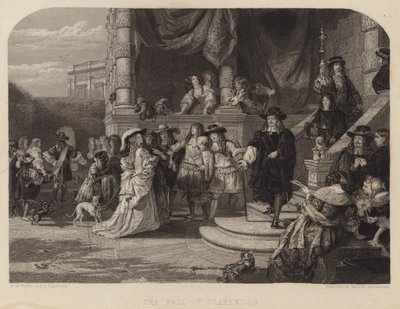 A queda de Clarendon de Edward Matthew Ward