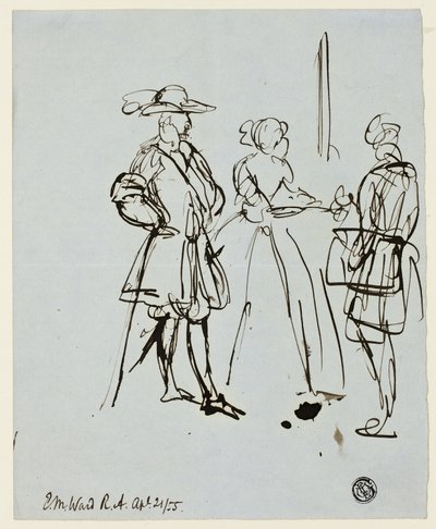 Três Figuras de Edward Matthew Ward