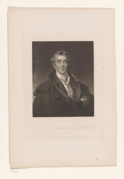 Portret van Arthur Wellesley
Marechal de Campo Sua Graça O Duque de Wellington (título sobre o objecto) de Edward McInnes