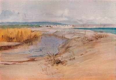 Vista de Cagnes, c1899 de Edward Millington Synge