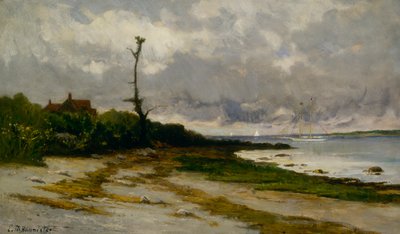 Paisagem perto de Newport, R.I., ca. 1877-1878. de Edward Mitchell Bannister