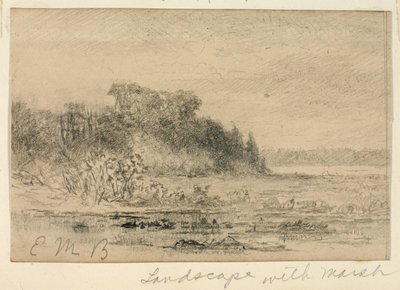Paisagem com pântano de Edward Mitchell Bannister