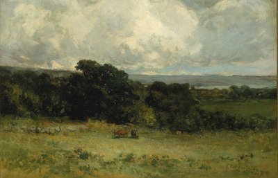 Pastos agradáveis de Edward Mitchell Bannister