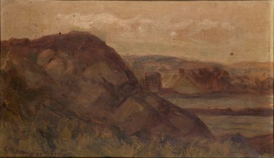 Sem título (paisagem com rochas) de Edward Mitchell Bannister