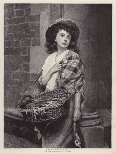 Alfazema Doce (litho) de Edward Patry