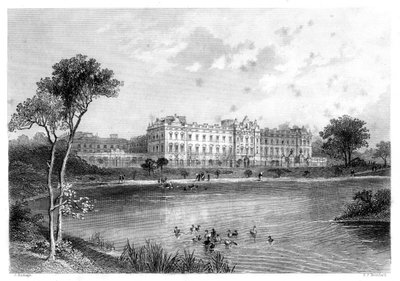 Palácio de Buckingham, Londres, 1899. de Edward Paxman Brandard