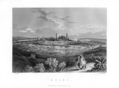 Delhi, Índia, 1893. de Edward Paxman Brandard
