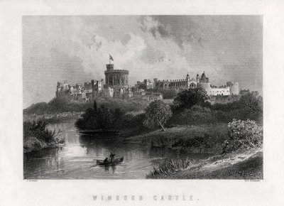 Castelo de Windsor, Inglaterra, 1883 de Edward Paxman Brandard