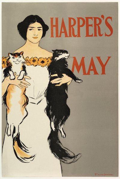 Cartaz publicitário para a Harper