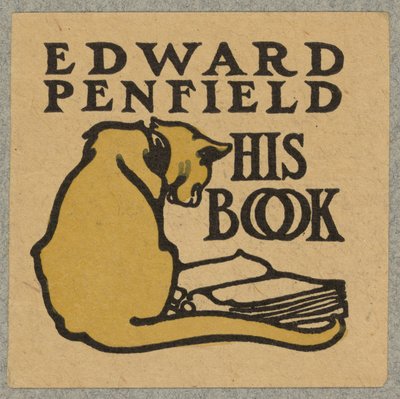 Bookplate, c.1900 de Edward Penfield