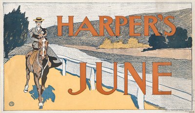 Harpista de Edward Penfield