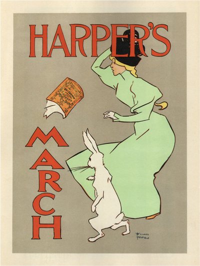 Harpers de março de 1894 de Edward Penfield