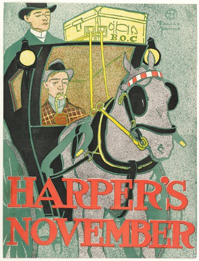 Harpers New Monthly Magazine, novembro de 1896 de Edward Penfield