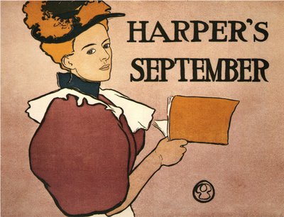 Harpistas de setembro de 1896 de Edward Penfield