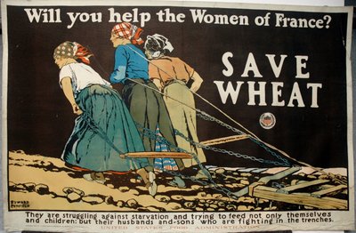 Vai ajudar as mulheres de França de Edward Penfield