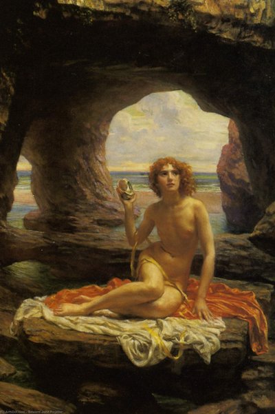 Na maré baixa de Edward Poynter