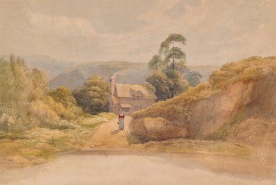 paisagem com casa de campo de Edward Pretty