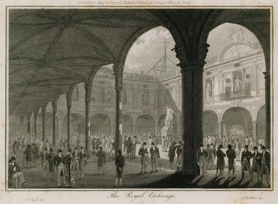 The Royal Exchange, Londres de Edward Pugh