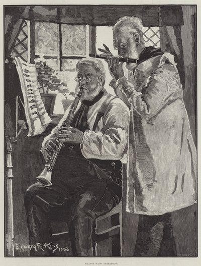 Village Waits Rehearsing de Edward R. King
