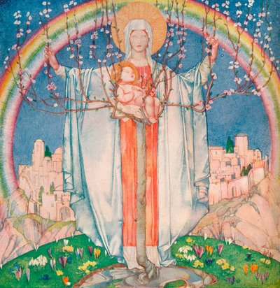 A Madonna Di Promessa, c1890-1914, 1914 de Edward Reginald Frampton