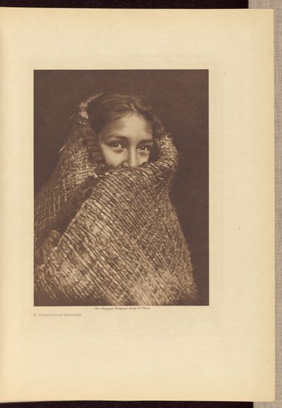 Uma Donzela Clayoquot de Edward S. Curtis