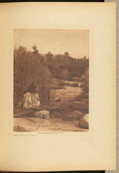 Entre as Tulas - Yokuts de Edward S. Curtis