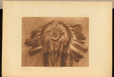 Arapaho-Schild de Edward S. Curtis