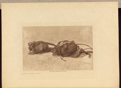 Pedras de búfalo - Piegan de Edward S. Curtis