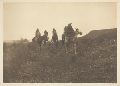 Rovers do deserto - Apache de Edward S. Curtis