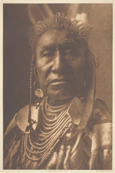 Espectáculos de peixe-Apsaroke de Edward S. Curtis