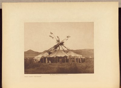 Gray Dawn - Cheyenne de Edward S. Curtis