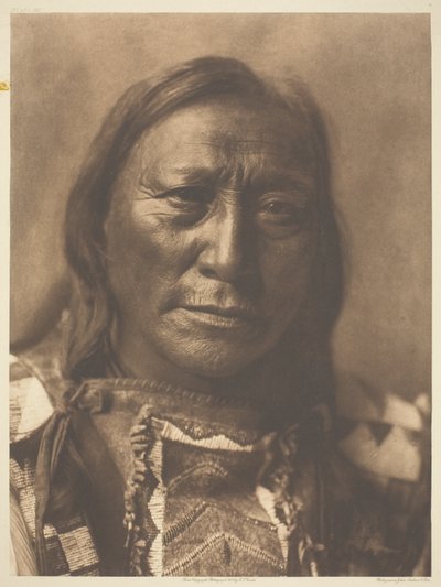 Urso de chifre oco de Edward S. Curtis