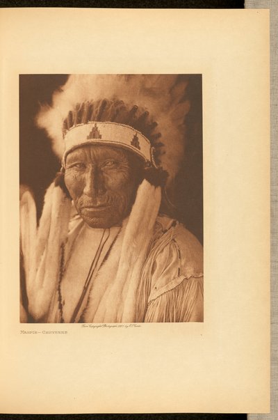 Elster - Cheyenne de Edward S. Curtis