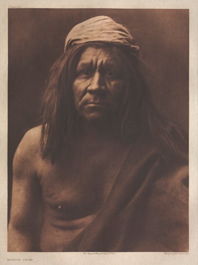 Portfolio II, Chapa 57 / Chefe Mohave de Edward S. Curtis
