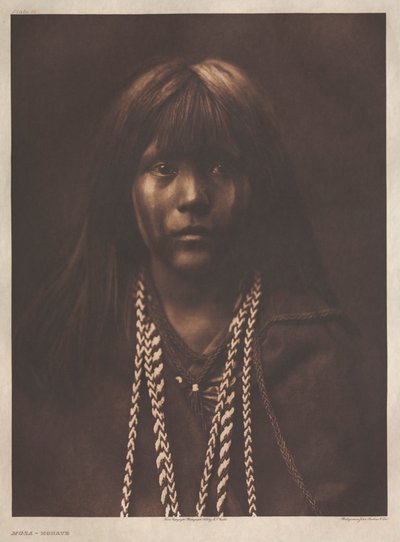 Portfolio II, Plate 61: Mósa-Mohave de Edward S. Curtis