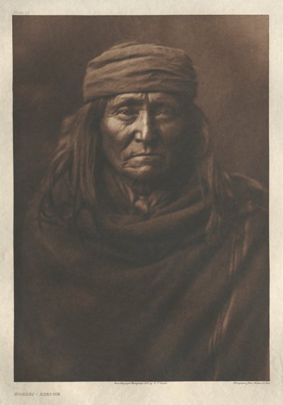 Portfolio I, Chapa 16: Eskadi-Apache de Edward S. Curtis
