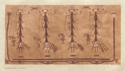 Portfolio I, Chapa 39: Alhkidókihi-Navaho de Edward S. Curtis