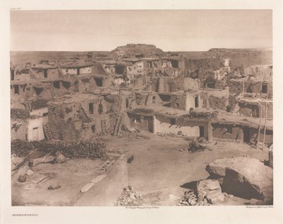 Portfólio KI, Placa 425: Mishongnovi de Edward S. Curtis