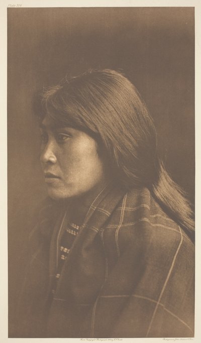 Rapariga Suquamish de Edward S. Curtis