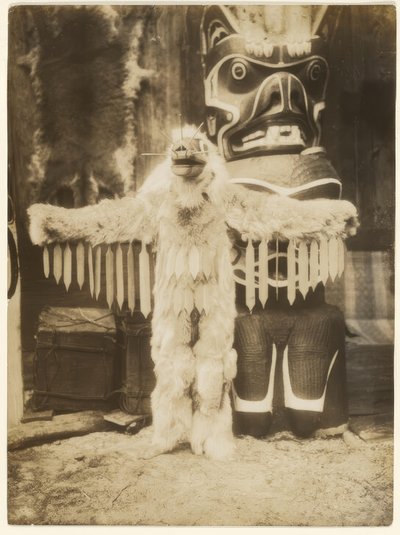 A vespa com o seu zumbido afugenta-os a todos de Edward S. Curtis