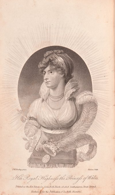 Sua Alteza Real a Princesa de Gales de Edward Scriven