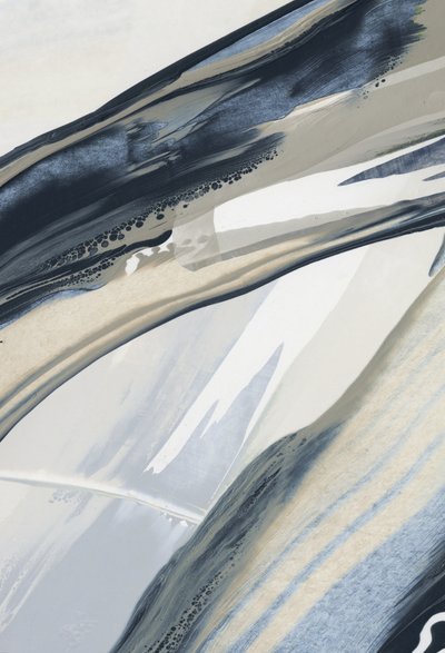 Azuis abstratos fluidos de Edward Selkirk