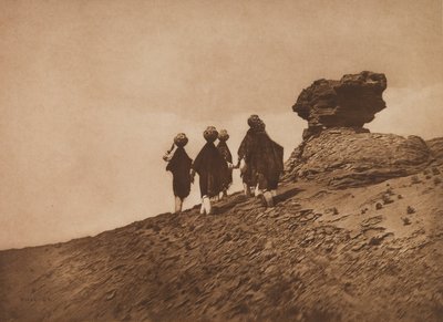 Meninas da água de Acoma de Edward Sheriff Curtis