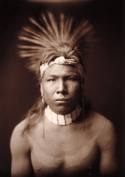 Cabelo Preto de Edward Sheriff Curtis