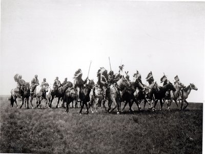 Partido de Guerra Brule de Edward Sheriff Curtis